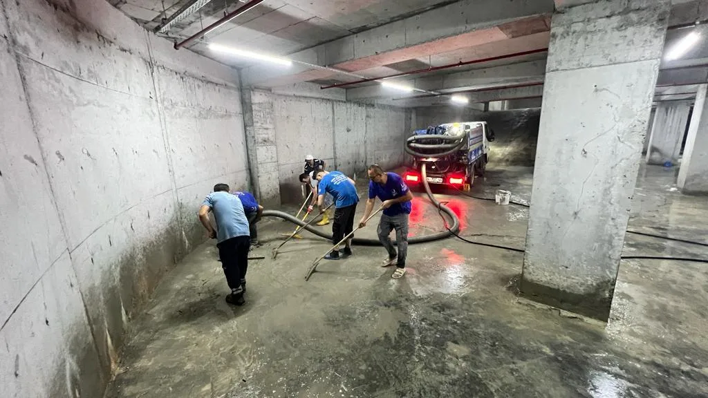 Başakşehir vidanjör çalışması